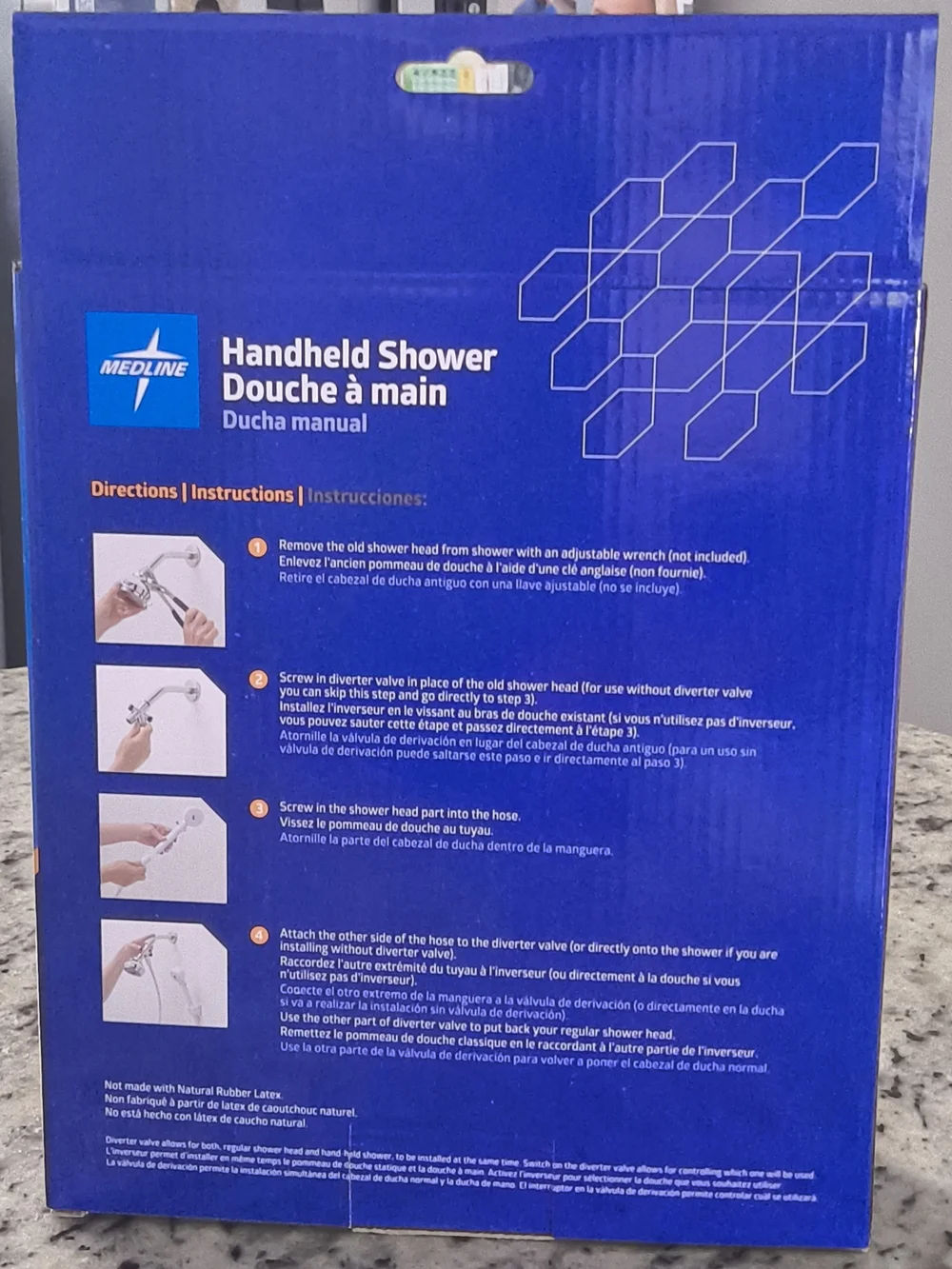 Handheld Shower - White